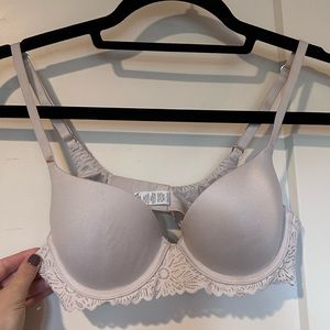 Aerie Grey Floral 34A Bra